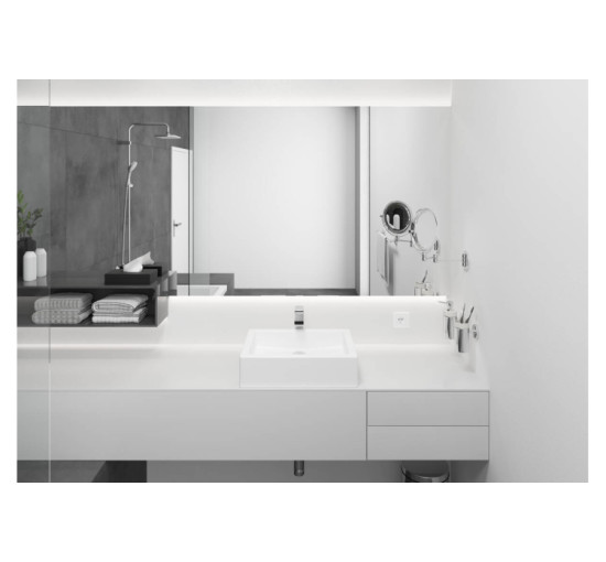 Змішувач Hansgrohe Vernis Shape 190 для умивальника з донним клапаном pop-up Matt Black (71562670)