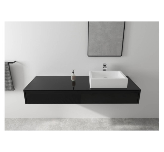 Змішувач Hansgrohe Vernis Shape 190 для умивальника з донним клапаном pop-up Matt Black (71562670)