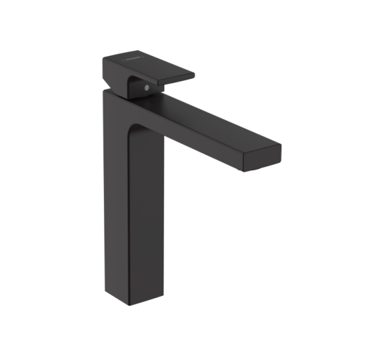 Змішувач Hansgrohe Vernis Shape 190 для умивальника з донним клапаном pop-up Matt Black (71562670)