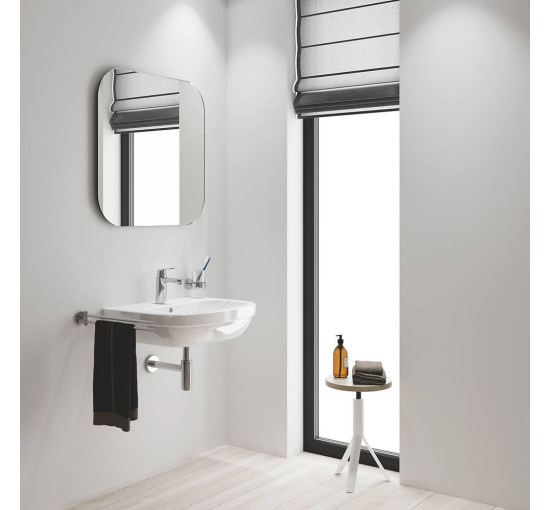 Змішувач для умивальника одноважільний GROHE Eurosmart Cosmopolitan хром латунь з донним клапаном 23927000