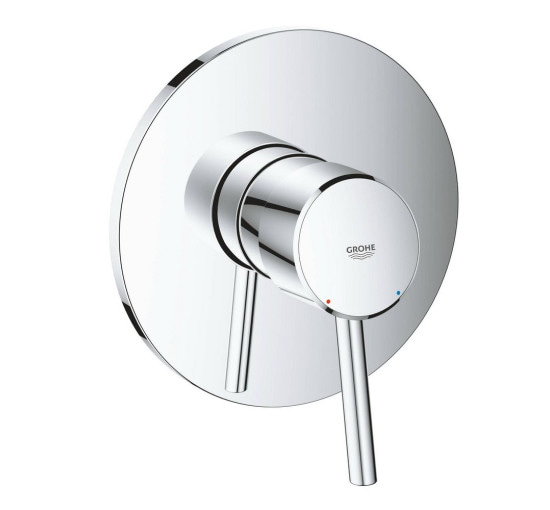 Наружная часть скрытого смесителя GROHE Concetto хром латунь 158мм 24053001
