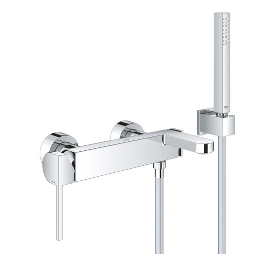 Змішувач для ванної одноважільний із коротким виливом GROHE Plus хром латунь 33547003