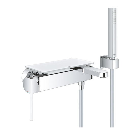 Змішувач для ванної одноважільний із коротким виливом GROHE Plus хром латунь 33547003