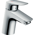 Смеситель hansgrohe Logis CoolStart для раковины со сливным набором, хром 71072000