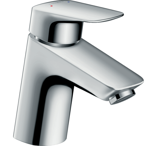 Смеситель hansgrohe Logis для раковины со сливным набором, хром 71074000