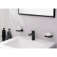 Смеситель для умывальника однорычажный HANSGROHE Logis черный латунь с донным клапаном 71107670