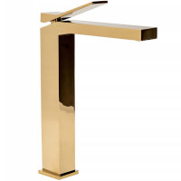 змішувач для умивальника Rea Duet gold високий (REA-B4415)