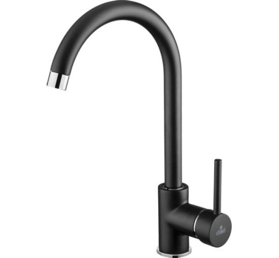 Смеситель для мойки Deante Milin черный с носиком U (BEV B62M)