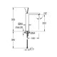 Смеситель для умывальника Grohe Eurocube Joy (23661000)