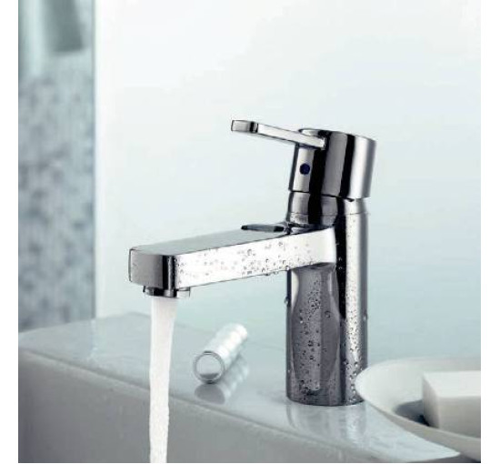 Смеситель для умывальника Kludi Zenta 75 хром, с д / к (382600575)