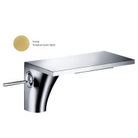 Смеситель Axor Massaud 110 для раковины Polished Gold Optic 18010990