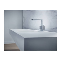 Смеситель Axor Edge 190 для раковины с боковой ручкой Ddiamond Cut, Polished Brass 46021930