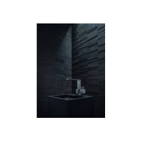 Смеситель Axor Edge 190 для раковины с боковой ручкой Ddiamond Cut, Polished Brass 46021930