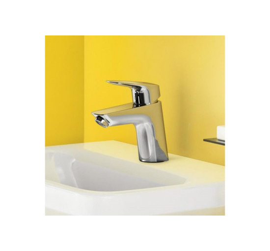 Смеситель Hansgrohe Logis 70 для умывальника со сливным гарнитуром (71070000)