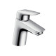 Смеситель Hansgrohe Logis 70 для умывальника со сливным гарнитуром (71070000)