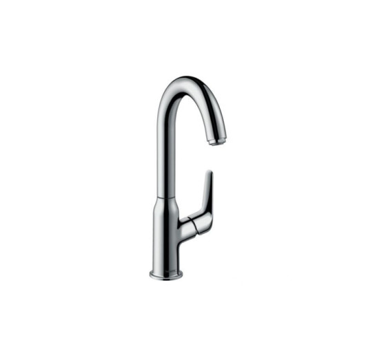 Смеситель Hansgrohe Novus 240 для умывальника с донным клапаном и поворотным изливом 120* (71126000)