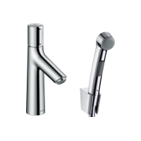 Смеситель Hansgrohe Talis Select S 100 для умывальника с гигиенической лейкой (72291000)