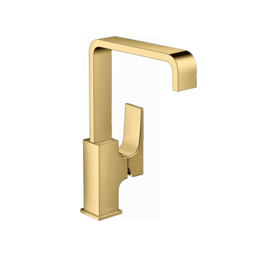 Смеситель Hansgrohe Metropol 230 для умывальника Polished Gold Optic (32511990)