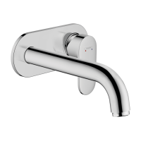Смеситель Hansgrohe Vernis Blend для раковины со стены скрытого монтажа 205 мм, Chrome (71576000)