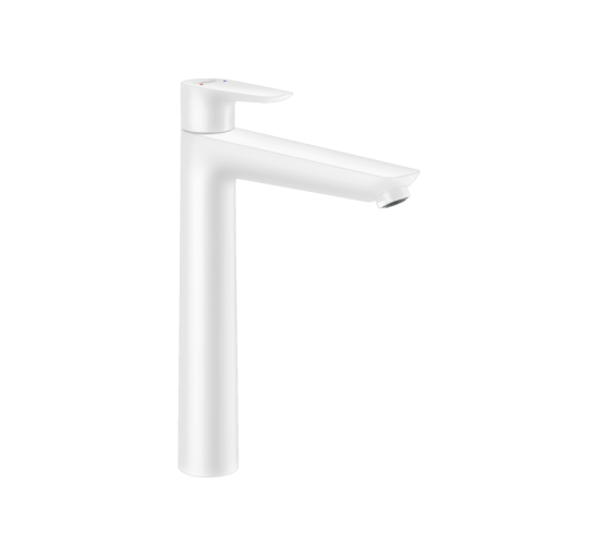 Смеситель Hansgrohe Talis E 240 для умывальника без донного клапана Matt White (71717700)