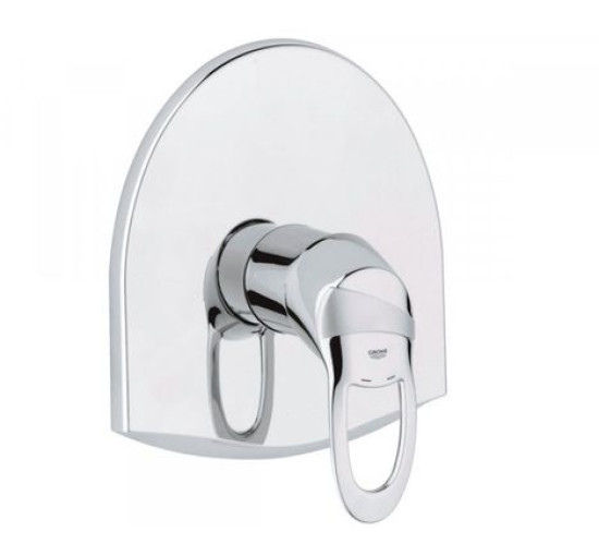 Зовнішня частина змішувача без прихованої частини GROHE CHIARA NEW хром латунь 182x182мм 19156000