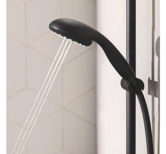 Змішувач для ванної термостатичний GROHE Precision Start чорний латунь UA303907T1