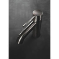 Змішувач для умивальника одновентильний GROHE Essence сірий латунь з донним клапаном 23589AL1