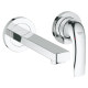 Змішувач для умивальника одноважільний настінного монтажу GROHE BauCurve хром латунь 20288000