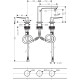 Смеситель hansgrohe Metropol для раковины 32514000