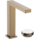 Смеситель hansgrohe Tecturis E CoolStart EcoSmart+ для раковины со сливным гарнитуром, бронза 73053140