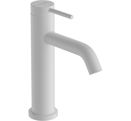 Смеситель hansgrohe Tecturis S EcoSmart+ для раковины со сливным гарнитуром, белый 73310700