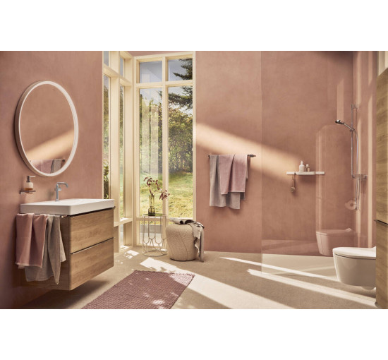 Смеситель hansgrohe Tecturis S CoolStart EcoSmart+ для раковины без сливного гарнитура, хром 73341000