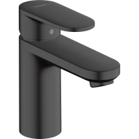 Змішувач hansgrohe Vernis Blend для раковини без зливного набору, чорний матовий 71580670