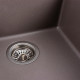 Гранітна мийка для кухні Platinum 4040 RUBA матова Дюна