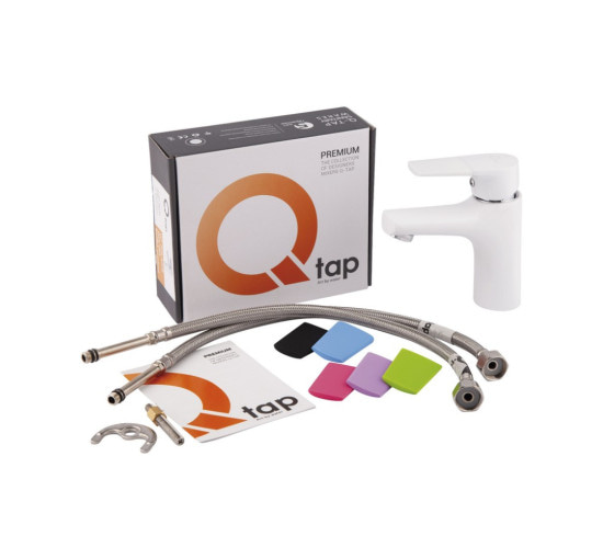 Смеситель для раковины Qtap Polaris WHI 001