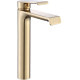 Змішувач для раковини (умивальника) REA HASS BRUSHED GOLD високий