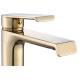 Змішувач для раковини (умивальника) REA HASS BRUSHED GOLD високий