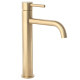Смеситель для раковины (умывальник) REA LUNGO BRUSHED GOLD высокий