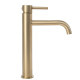 Смеситель для раковины (умывальник) REA LUNGO BRUSHED GOLD высокий