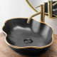Смеситель для раковины (умывальник) REA LUNGO BRUSHED GOLD высокий