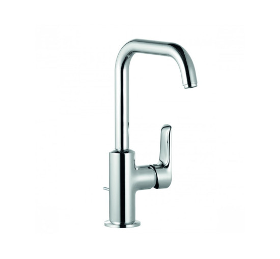 Змішувач для умивальника Kludi Pure Solid хром, з д / к (340250575)