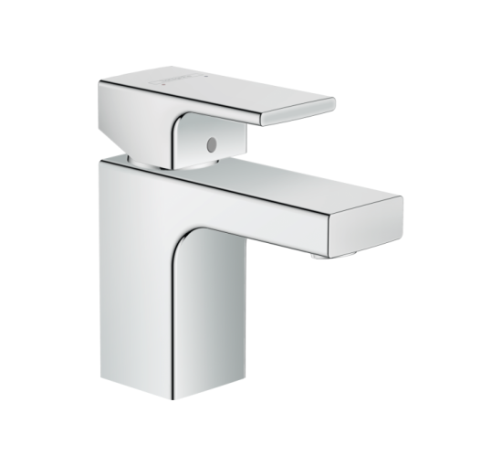 Змішувач Hansgrohe Vernis Shape 70 для умивальника з донним клапаном pop-up Chrome (71560000)