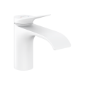 Смеситель Hansgrohe Vivenis 80 для умывальника с донным клапаном pop-up. Matt White (75010700)