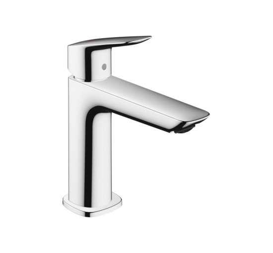 Змішувач Hansgrohe Logis 110 Fine для умивальника CoolStart без донного клапана Chrome (71255000)