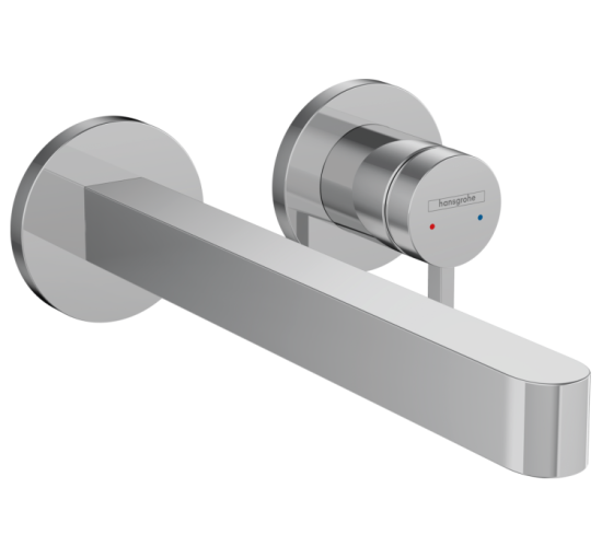 Змішувач Hansgrohe Finoris 225 для умивальника зі стіни Chrome (76050000)
