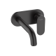 Смеситель Hansgrohe Vernis Blend для раковины со стены скрытого монтажа 205 мм Matt Black (71576670)