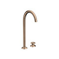 Смеситель Axor One Select 260 для умывальника на 2 отверстия с донным клапаном push-open Polished Red Gold