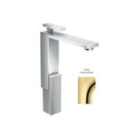 Смеситель Axor Edge 280 для раковины Diamond Cut, Polished Brass 46031930