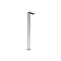 Смеситель Axor MyEdition для напольной раковины Chrome с накладкой Black Glass 47040600