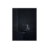 Смеситель Axor Edge 190 для раковины с боковой ручкой Ddiamond Cut Chrome 46021000